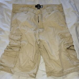 OP Men's Beige Cargo Shorts